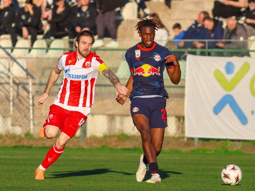 ZVEZDA SE KASNO PROBUDILA: Salzburg sačuvao prednost iz prvog poluvremena!