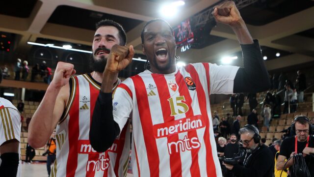 EVO KAKO JE IZGLEDALA ČUDESNA POBEDA CRVENE ZVEZDE: Jednom od najboljih timova Evrope dopustiili svega devet poena u poslednjih 10 minuta!