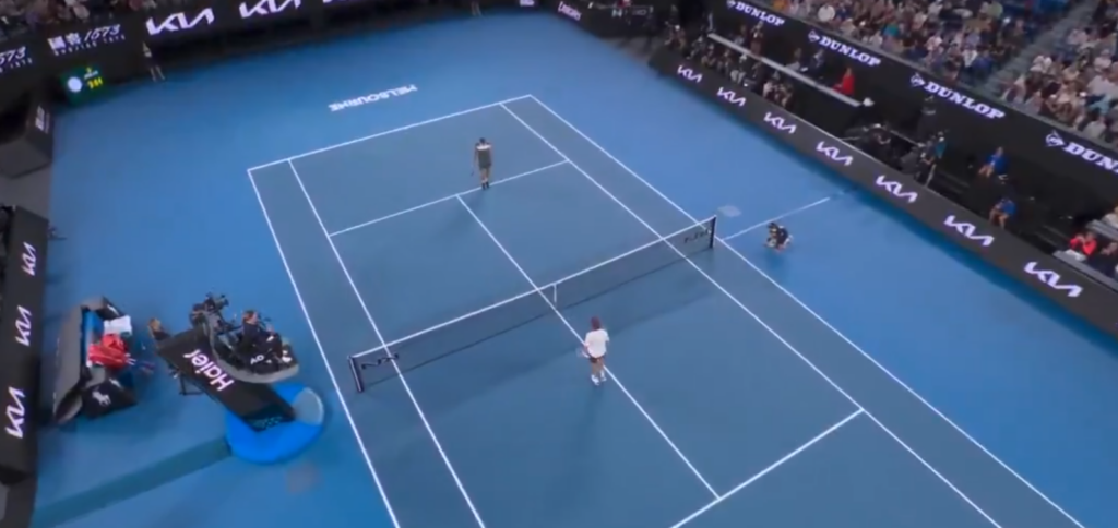 MEĐEDOVIĆ POČEO SJAJNO, PA STAO U MESTU: De Minor imao jedan loš set, potom iskažnjavao Srbina!