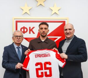 ZVANIČNO: Strahinja Eraković je novi-stari fudbaler Crvene zvezde!