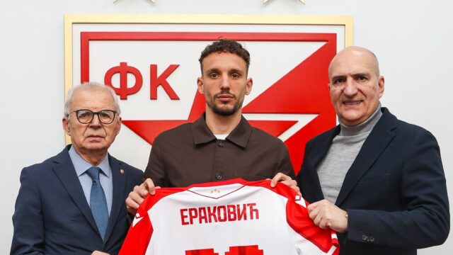 ZVANIČNO: Strahinja Eraković je novi-stari fudbaler Crvene zvezde!
