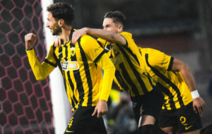 GRUJIĆ SE PROBUDIO: Srbin zatresao mrežu u dresu AEK-a i postigao gol posle skoro tri godine!