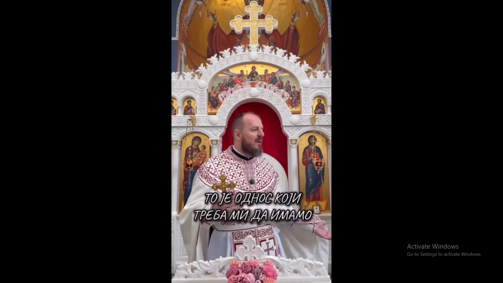 SVEŠTENIK ZAPALIO DRUŠTVENE MREŽE ZBOG UPOREĐIVANJA VERE I ZVEZDE: „Imate onu navijačku pesmu koja je meni lično draga, Zvezdinih navijača!“