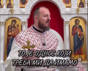 SVEŠTENIK ZAPALIO DRUŠTVENE MREŽE ZBOG UPOREĐIVANJA VERE I ZVEZDE: „Imate onu navijačku pesmu koja je meni lično draga, Zvezdinih navijača!“