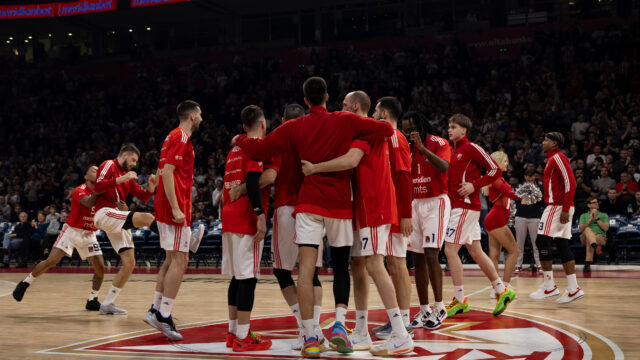 ZVEZDA JURIŠA KA TOP 4: Ovo je raspored crveno-belih do kraja prvog dela Evrolige!