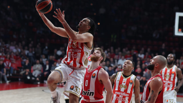 DISKUTABILNE SUDIJSKE ODLUKE KOŠTALE ZVEZDU: Olimpijakos se revanširao za poraz u Beogradu!