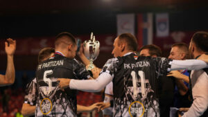 PARTIZAN DOŠAO DO PEHARA: Futsaleri crno-belih izborili plasman u najviši rang!