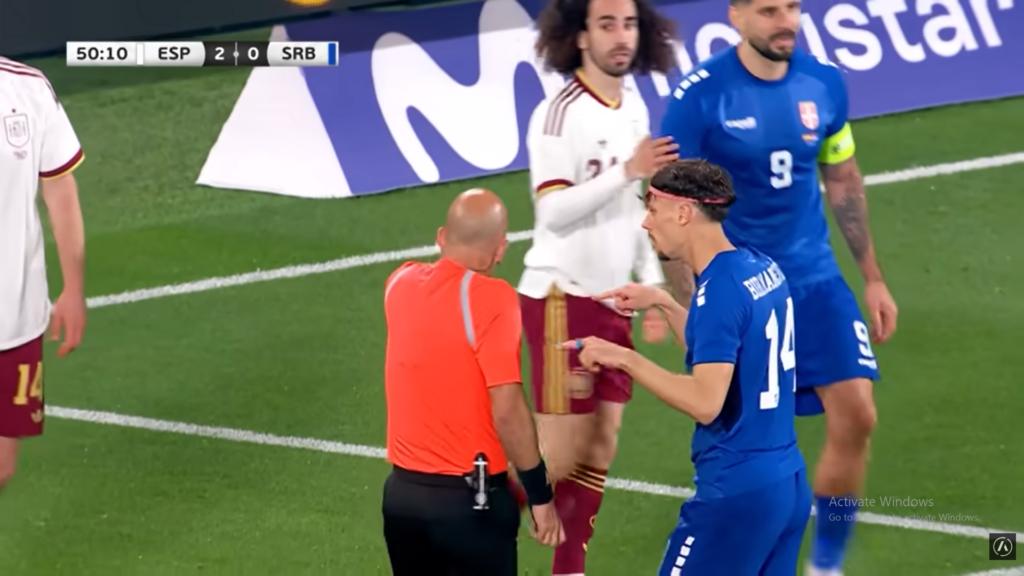 GDE JE VAR? Birmančević svojom reakcijom nasmejao sve posle poništenog gola protiv Španije!