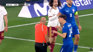 GDE JE VAR? Birmančević svojom reakcijom nasmejao sve posle poništenog gola protiv Španije!