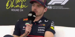 MAKSU DOSTA STVARI SMETA, SADA JE POČEO DA IZBACUJE I NOVINARE: Vozač Red Bula nije hteo da priča dok nisu udaljili kolegu zbog pitanja još od prošle godine!