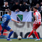 (POLUVREME) NEZAPAMĆENE TENZIJE U NOVOM PAZARU: Zvezda vodi fenomenalnim golom Tiknizjana!