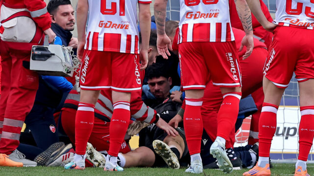 OGLASIO SE MATEUS: Golman Crvene zvezde se obratio javnosti nakon potresa mozga! (FOTO)