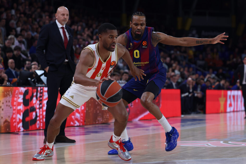 (POLUVREME) ZVEZDA IZGUBILA VOĐSTVO IZ PRVE ČETVRTINE: Barselona drži konce, ali i crveno-beli priključak!