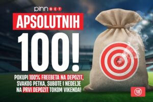 VIKEND POČINJE DUPLOM ŠANSOM  Povećajte zabavu za 100%!