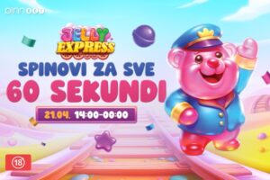 MINUT KOJI MENJA SVE – 60 SEKUNDI BESPLATNIH SPINOVI U PINNBETU: Pokrenite igru i iskoristite 60 sekundi besplatne akcije!