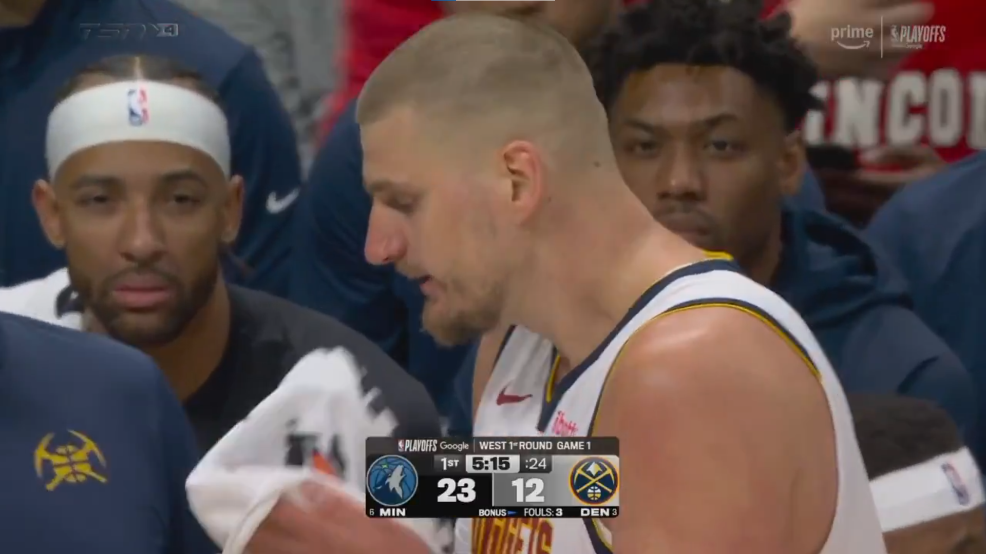 NIJE NI POČEO PLEJ-OF, A NIKOLA JOKIĆ VEĆ PROLIO KRV: Strašan udarac u Srbina!