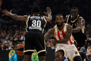 (POLUVREME) ZVEZDA GAZI POD PRITISKOM: Crveno-beli na +12 u Francuskoj!