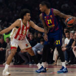 (POLUVREME) ZVEZDA JEDNOSTAVNO NEMA REŠENJE ZA KLAJBURNA I PANTERA: Barselona kao da već sada igra na Fajnal-foru!