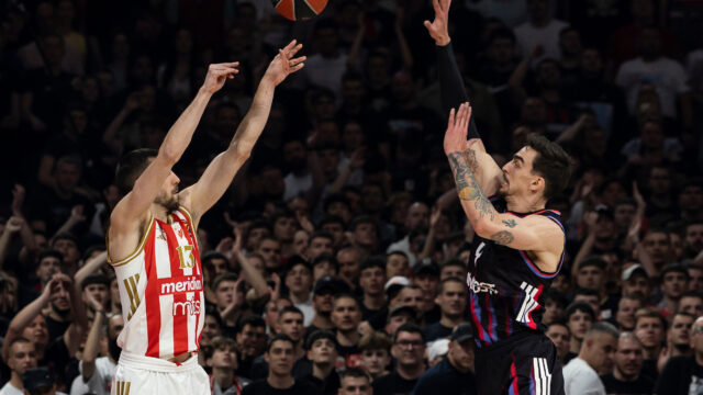 (POLUVREME) AKO JE NEKO MISLIO DA ĆE BITI LAKO, NEĆE: Zvezda priređuje mini udare, ali vodi na poluvremenu!