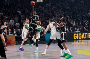 Partizan v Zalgiris Kaunas basketball match of Euroleague season 2025/2026 round 37