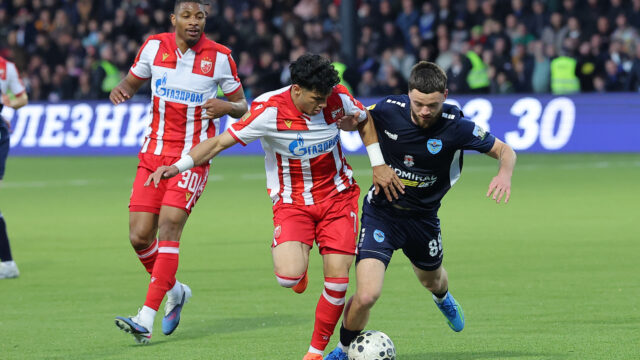 NIŠTA OD SLAVLJA: Železničar zaustavio Zvezdu na putu da overi titulu!