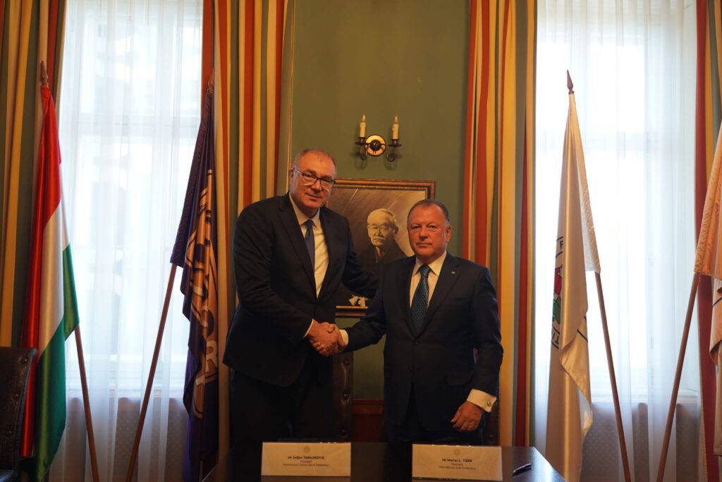 GLOBALNA SARADNJA ZA BUDUĆNOST SPORTA: Tanasković i Vizer u Budimpešti!
