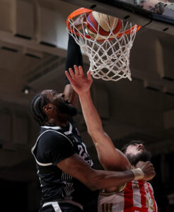 Crvena Zvezda v Partizan basketball match of ABA League season 2025/2026 semi finals round / game 2