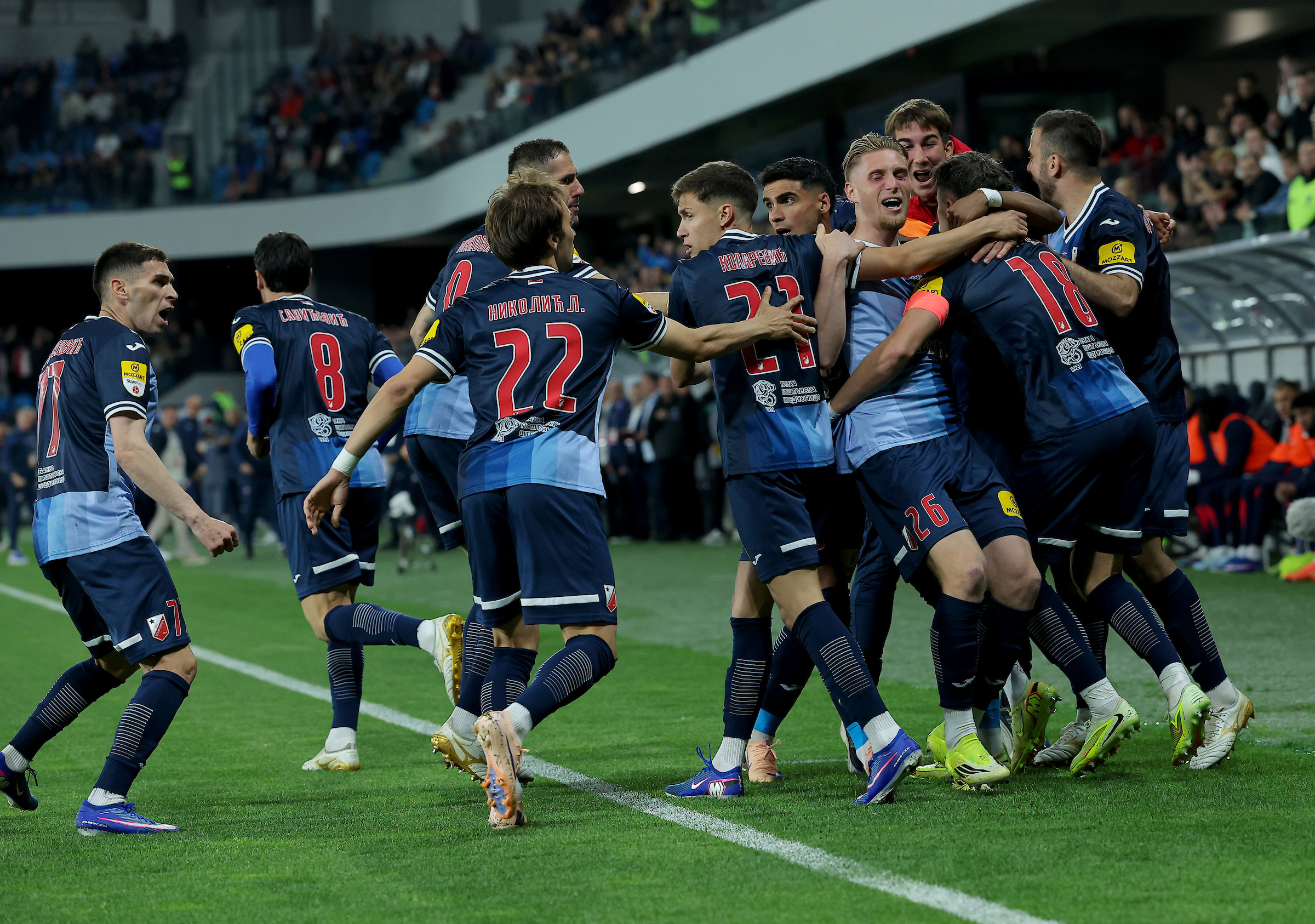 VOJVODINA ISPRED PARTIZANA: Novosađani srušili OFK Beograd i osigurali drugo mesto!