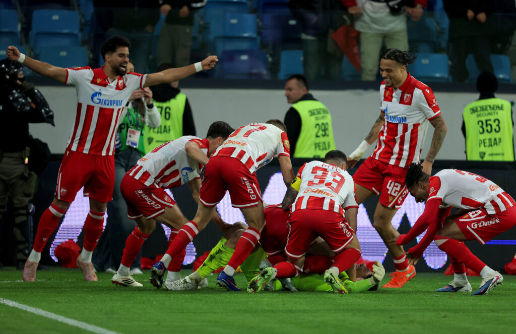 POGLEDAJTE KAKO JE ZVEZDA OSVOJILA ŠESTU VEZANU DUPLU KRUNU: Evo kako je izgledala cela penal serija u finalu Kupa Srbije!