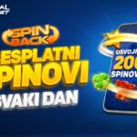 DO 200 BESPLATNIH SPINOVA SVAKOG DANA  Zabava bez pauze, samo u AdmiralBetu!