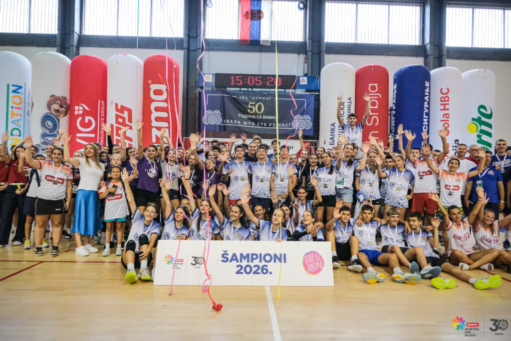 BEOGRAD OKUPIO NAJBOLJE: Završeno Državno finale Plazma Sportskih igara mladih u odbojci, odbojci na pesku i stonom tenisu!