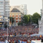 MADRID JE GOREO ZA SVETSKE ŠAMPIONE: Oko dva miliona ljudi dočekalo novu zlatnu generaciju!