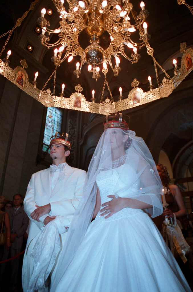 svadba Mateje Kezmana i Emilije Kezman.bgd, 09.06.2001..foto: Srdjan Stevanovic svadba Mateje Kezmana i Emilije Kezman.bgd, 09.06.2001..foto: Srdjan Stevanovic