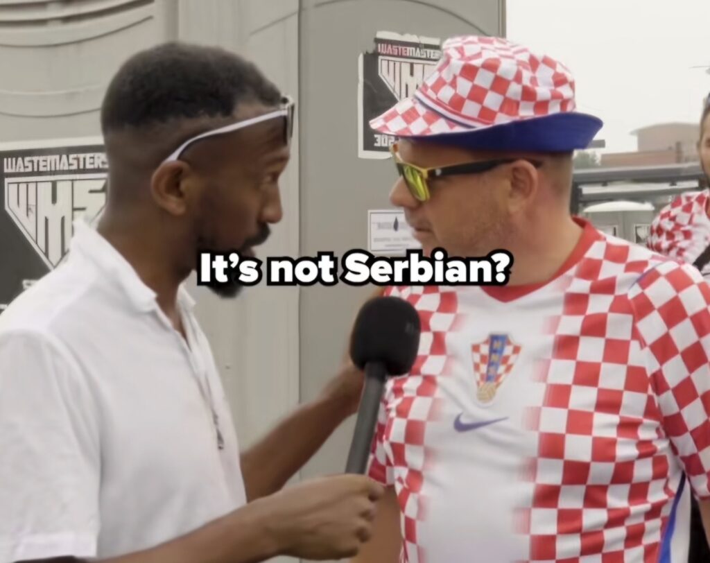 TIKTOKER IZAZVAO HAOS MEĐU HRVATIMA: “Evo me sa Srbima” zapalilo reakcije hrvatskih navijača!