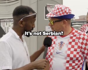 TIKTOKER IZAZVAO HAOS MEĐU HRVATIMA: “Evo me sa Srbima” zapalilo reakcije hrvatskih navijača!