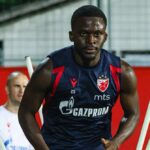 BAMBA ODMAH NA TERENU: Novi napadač Zvezde odradio prvi trening, pažnju privuklo koleno zbog kog je pao u Laciju!