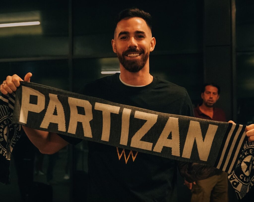 VILDOZA SLETEO U BEOGRAD: Partizan dobio prvo pojačanje – Argentinac već u crno-beloj opremi!