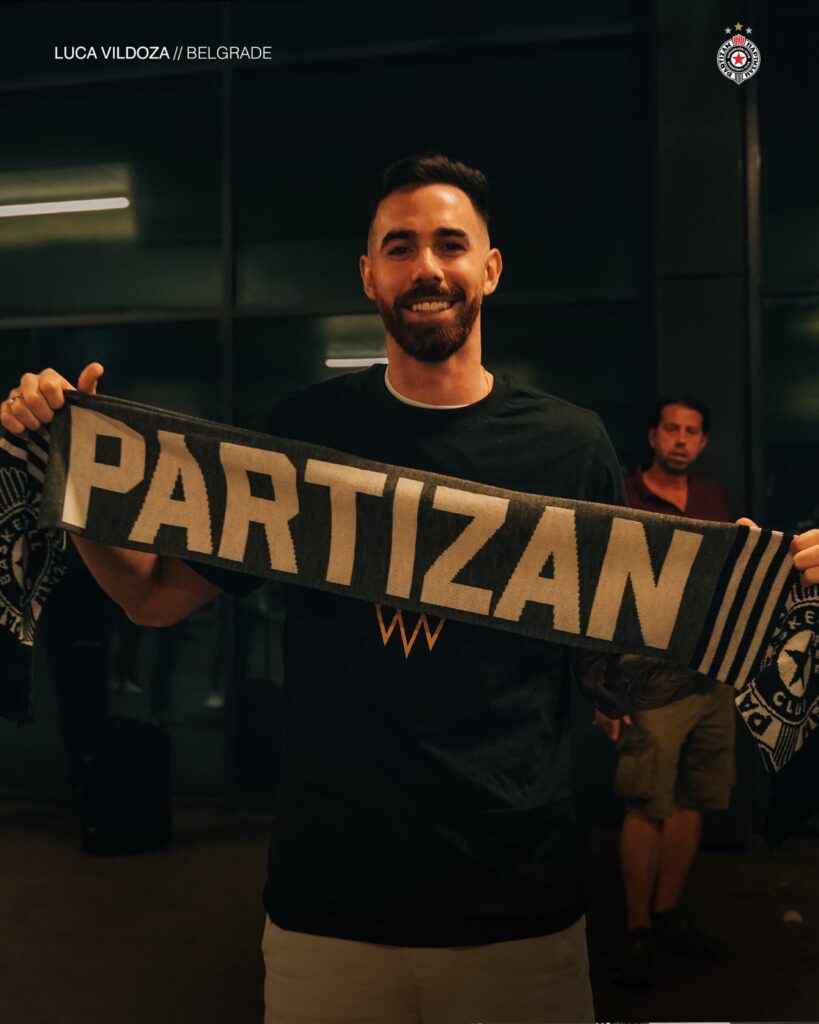 VILDOZA SLETEO U BEOGRAD: Partizan dobio prvo pojačanje – Argentinac već u crno-beloj opremi!