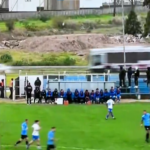 ISPUCAO LOPTU SA STADIONA I IZAZVAO UDES: Kamera nastavila da prati loptu, a onda je nastao potpuni haos! (VIDEO)