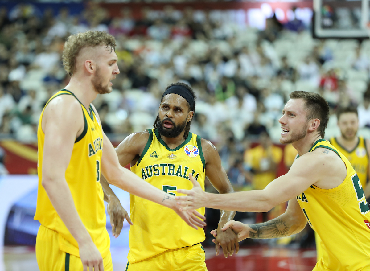 (SP)CHINA SHANGHAI BASKETBALL FIBA WORLD CUP AUS VS CZE (CN) (SP)CHINA SHANGHAI BASKETBALL FIBA WORLD CUP AUS VS CZE (CN)