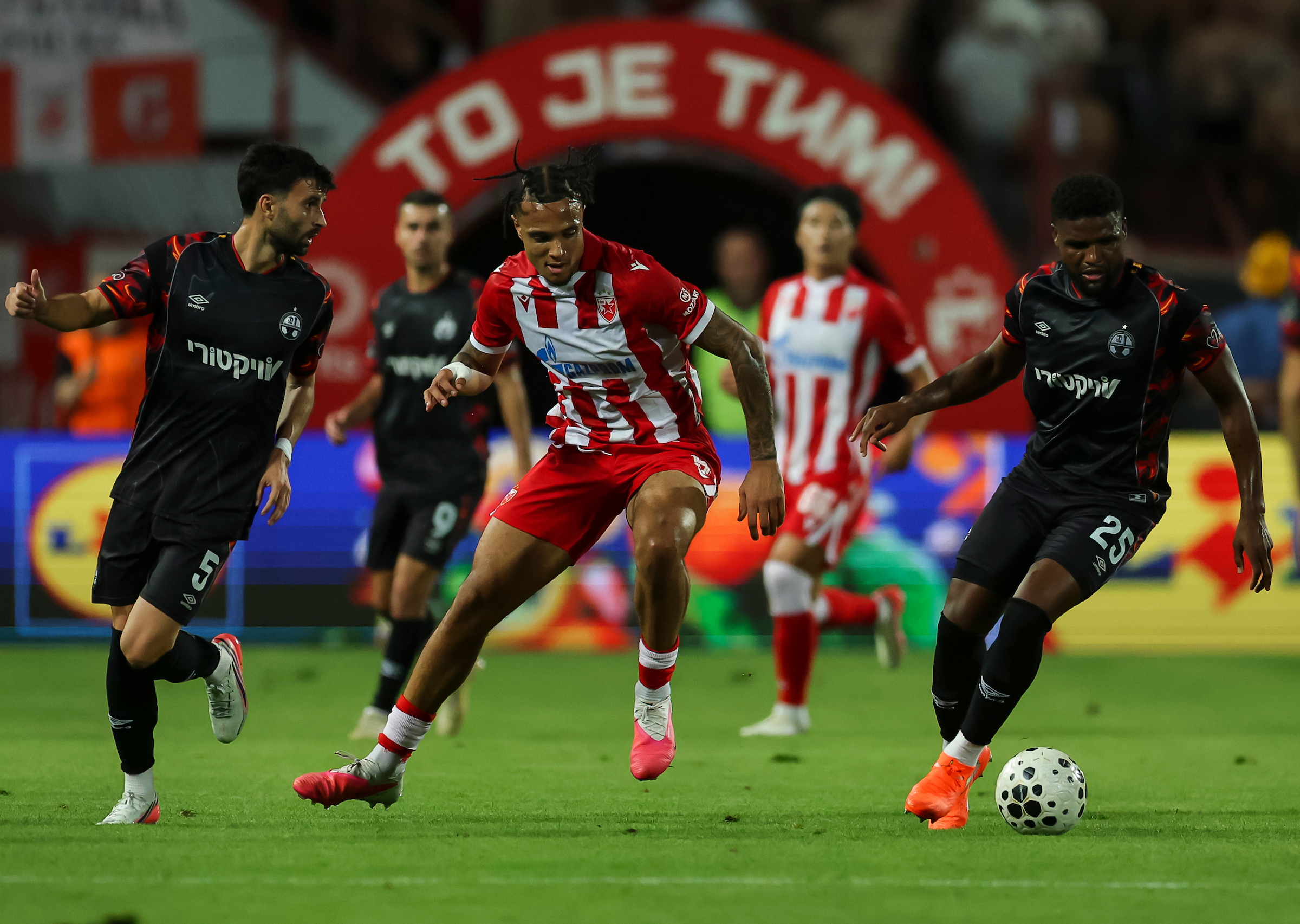 Crvena Zvezda v Hapoel Beer Sheva UEFA Chmpions League Qualifiers Crvena Zvezda v Hapoel Beer Sheva UEFA Chmpions League Qualifiers