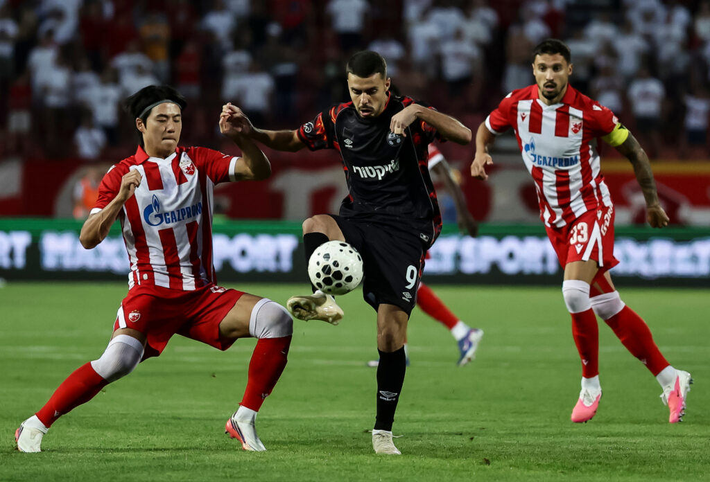 Crvena Zvezda v Hapoel Beer Sheva UEFA Chmpions League Qualifiers