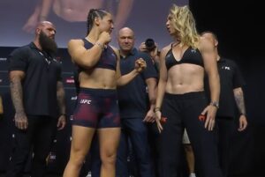 NINA MILOŠEVIĆ ZAPALILA OKTAGON: Razoran udarac u telo srušio Kovanovu, Srbija slavi veliku UFC domaću pobedu!