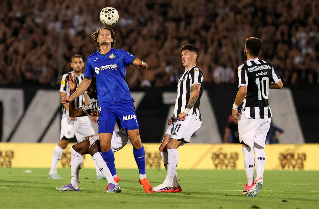 Partizan v Getafe football match of UEFA Europa Conference League 2026/2027, Qualification Playoffs, Playoff round 2