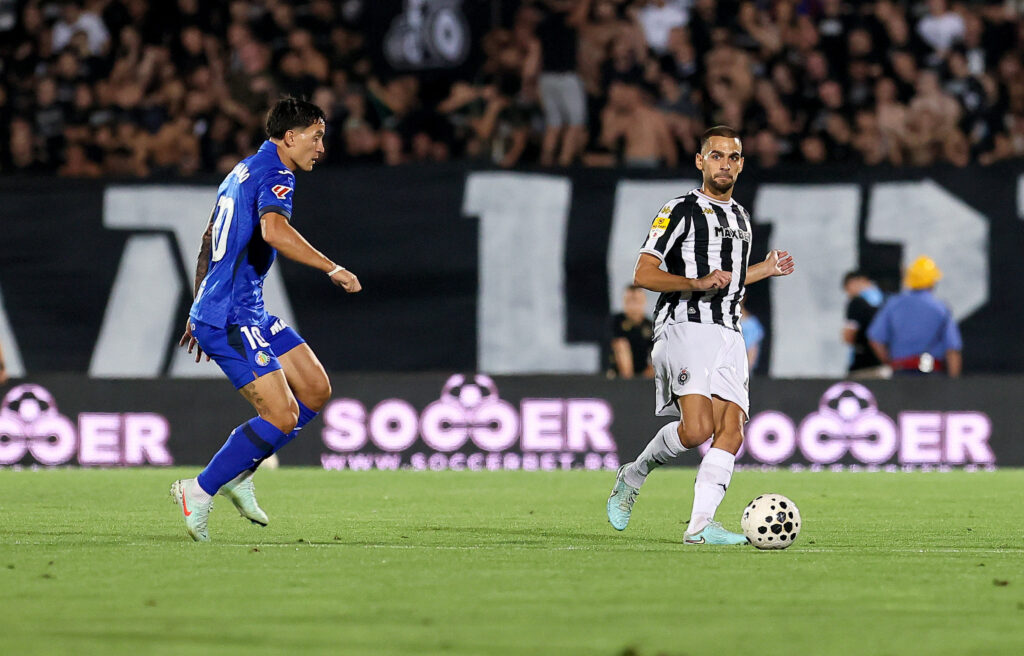 Partizan v Getafe football match of UEFA Europa Conference League 2026/2027, Qualification Playoffs, Playoff round 2 Partizan v Getafe football match of UEFA Europa Conference League 2026/2027, Qualification Playoffs, Playoff round 2
