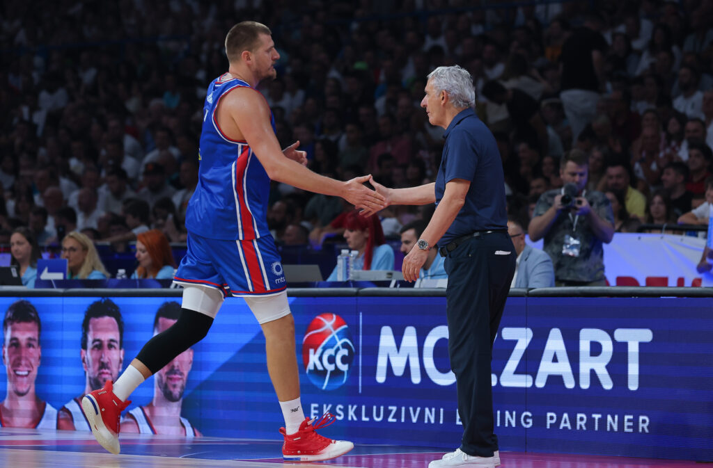 Serbia vs Slovenia, preparatory basketball match for Eurobasket 2025 Serbia vs Slovenia, preparatory basketball match for Eurobasket 2025