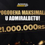 Nije šala, u AdmiralBetu maksimala! Isplaćen tiket od 21 milion!