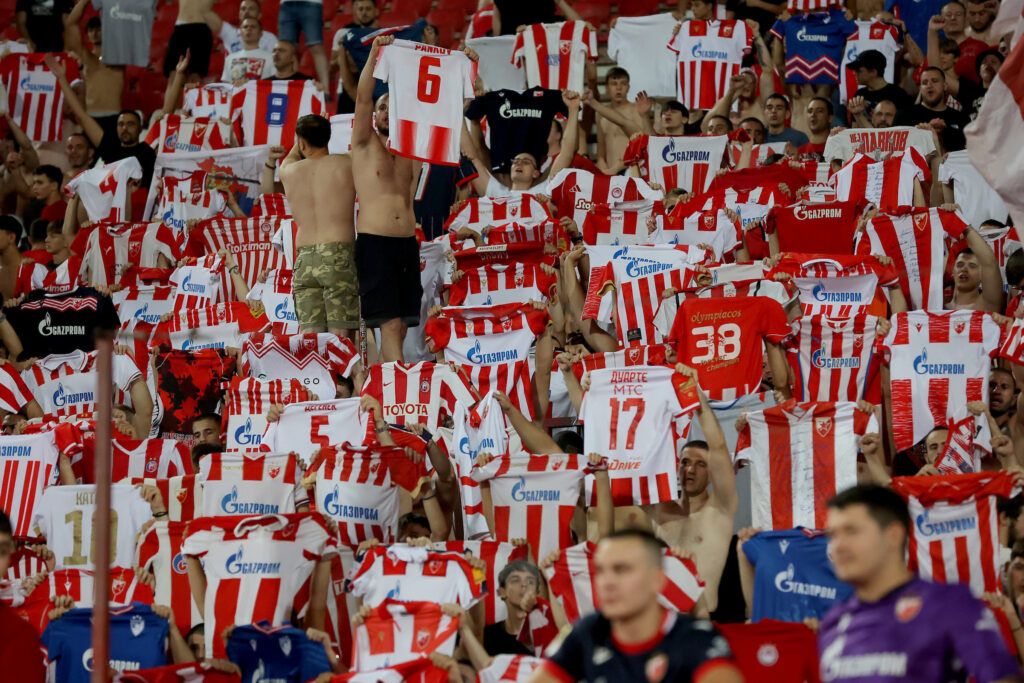 Crvena Zvezda v Larne FC football match of UEFA Champions League 2026/2027 , Qualification round 2 Crvena Zvezda v Larne FC football match of UEFA Champions League 2026/2027 , Qualification round 2