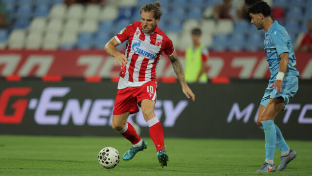 (POLUVREME) KATAI SLOMIO PAZARCE: Crvena zvezda tek u završnici poluvremena stigla do vođstva!