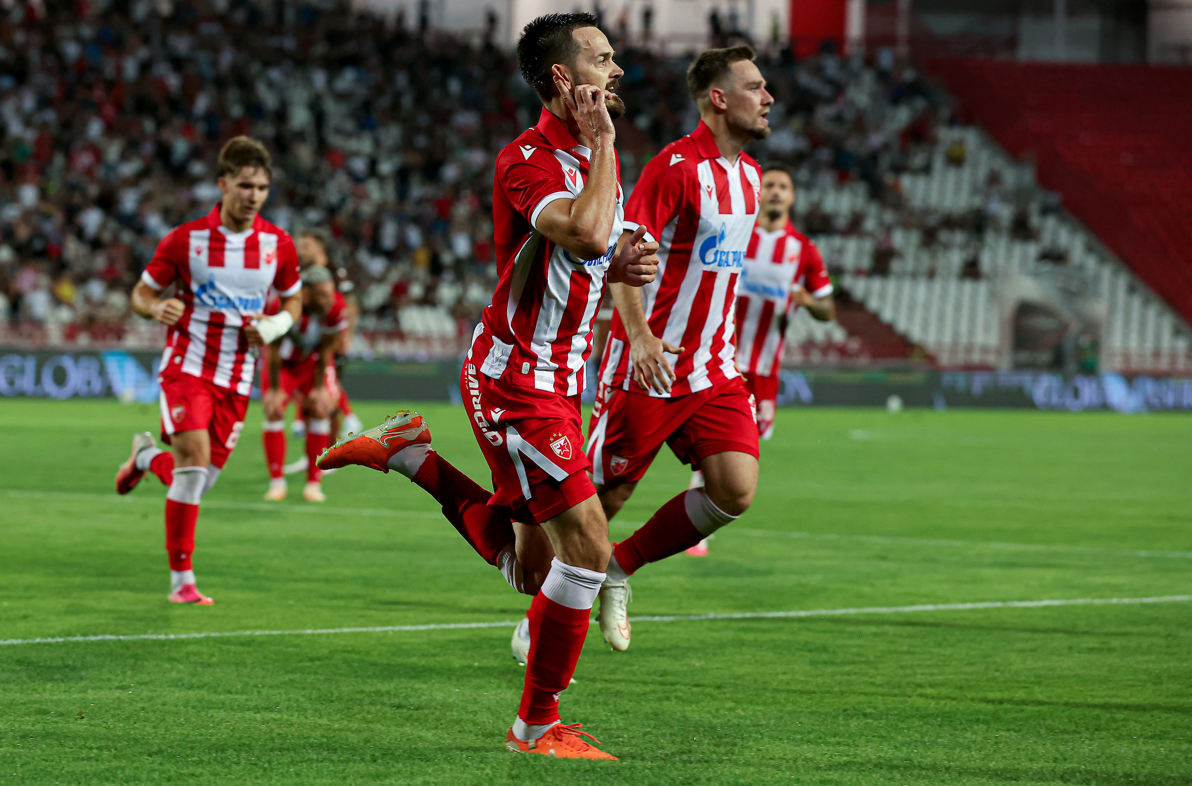 Crvena Zvezda v Viktoria Plzen, UEFA Europa League, play offs, 1st leg Season 2026/2027 Ivanić Crvena Zvezda v Viktoria Plzen, UEFA Europa League, play offs, 1st leg Season 2026/2027